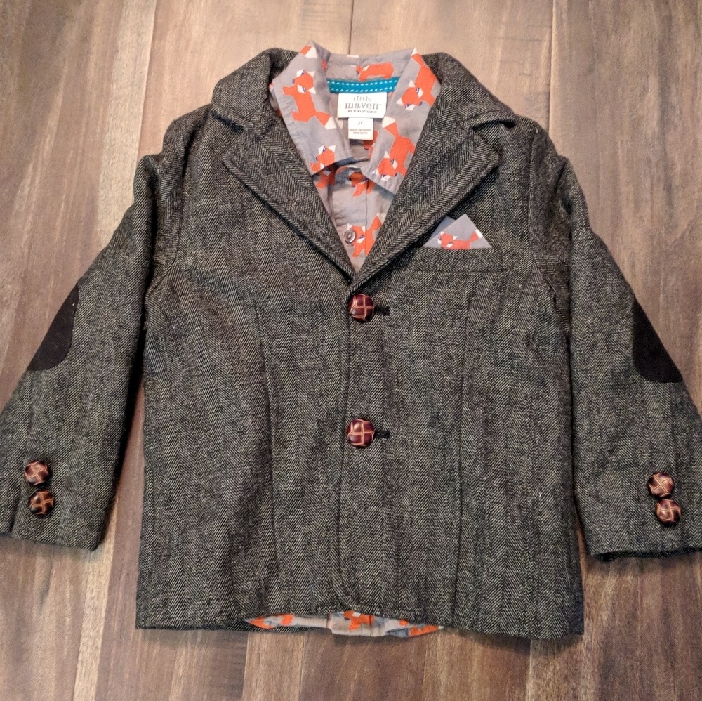 Little Maven Blazer and Shirt